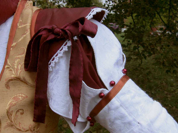 Detail mašličky, lemovky