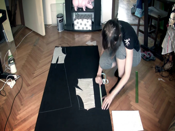 Překreslení na látku